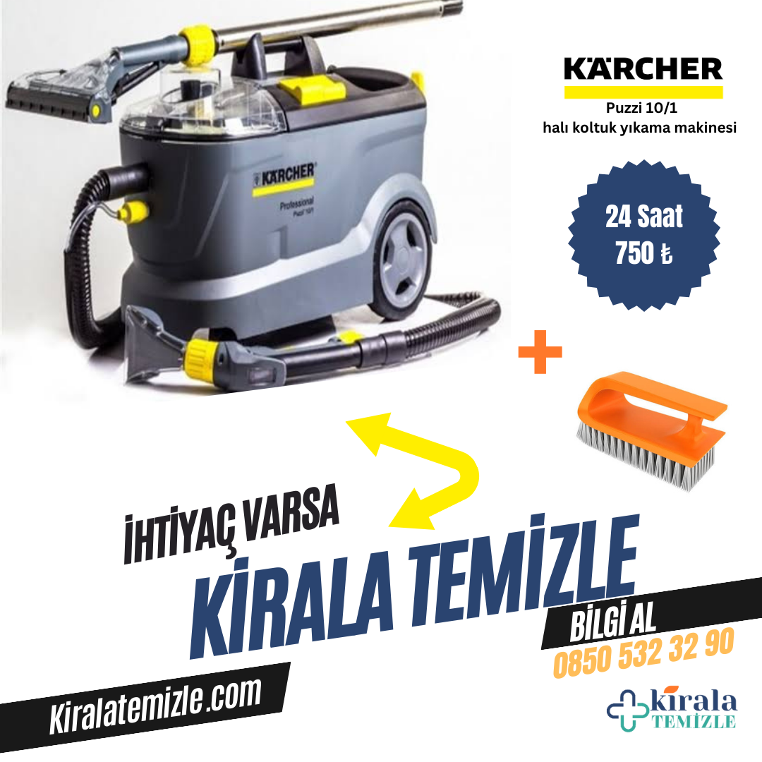 kiralık koltuk yıkama makinesi